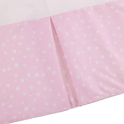 Product: JHLCARPET Animals 3pcs Baby Crib Bedding Set (Quilt, Fitted Crib Sheet, Crib Skirt) Pink Nursery Bedding Set for Girls Crib Bedding Sets for Girls (Fox)