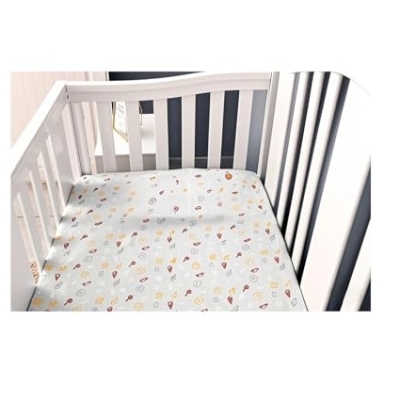 Baby Crib Bedding Set, 3 Piece Nursery Quilt, Ocean Life Aqua Blue Fish Sea Turtle, 52x28x8cm 11 Product: JHLCARPET Baby Crib Bedding Set, Nursery Quilt, 3 Pieces Set (Sunny Jungle)
