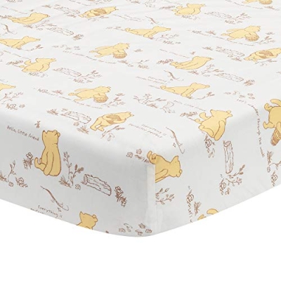 Product: Lambs & Ivy Disney Baby Storytime Pooh 3-Piece Nursery Crib Bedding Set