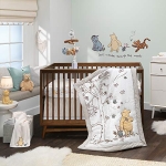 Product: Lambs & Ivy Disney Baby Storytime Pooh 3-Piece Nursery Crib Bedding Set