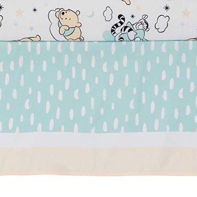 Winnie the Pooh Crib Bedding Set, Classic Pooh Nursery Quilt, Fitted Sheet, Crib Skirt, Soft Neutral Disney Baby Set 14 Product: Lambs & Ivy Disney Baby Winnie The Pooh Hugs 3-Piece Nursery Crib Bedding Set