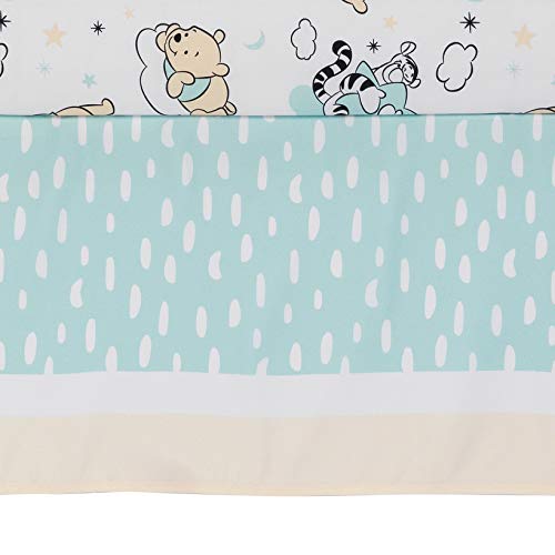 Winnie the Pooh Crib Bedding Set, Classic Pooh Nursery Quilt, Fitted Sheet, Crib Skirt, Soft Neutral Disney Baby Set 5 Product: Lambs & Ivy Disney Baby Winnie The Pooh Hugs 3-Piece Nursery Crib Bedding Set