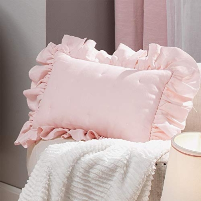 Blossom Dreams 5 Piece Crib Bedding Set, Watercolor Florals, Soft Pink Nursery, Cotton Sheet, 32.5cm 16 Product: Lambs & Ivy Floral Garden Watercolor/Pink Linen 5-Piece Baby Crib Bedding Set