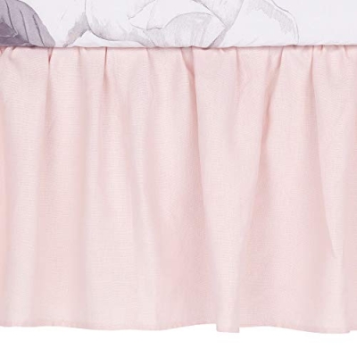 Blossom Dreams 5 Piece Crib Bedding Set, Watercolor Florals, Soft Pink Nursery, Cotton Sheet, 32.5cm 14 Product: Lambs & Ivy Floral Garden Watercolor/Pink Linen 5-Piece Baby Crib Bedding Set