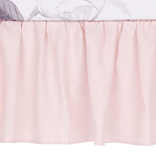 Blossom Dreams 5 Piece Crib Bedding Set, Watercolor Florals, Soft Pink Nursery, Cotton Sheet, 32.5cm 5 Product: Lambs & Ivy Floral Garden Watercolor/Pink Linen 5-Piece Baby Crib Bedding Set