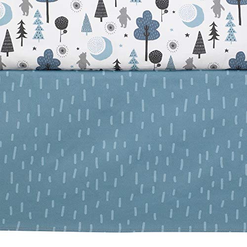Winnie the Pooh Nursery Crib Bedding Set, 3 Piece Blue Grey Storybook Nursery Set, 20.5cm 7 Product: Lambs & Ivy Forever Pooh 3Piece Baby Crib Bedding Set, Blue