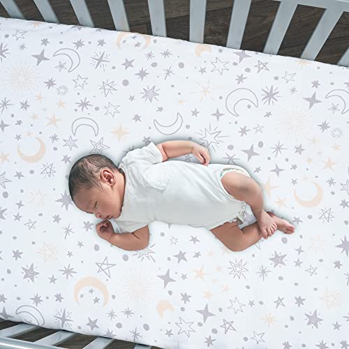 Lambs & Ivy Goodnight Moon Celestial Nursery Crib Bedding Set, 3 Piece Cotton Moon Star Comforter, 32.5cm 4 Product: Lambs & Ivy Goodnight Moon 3-Piece Celestial Nursery Baby Crib Bedding Set