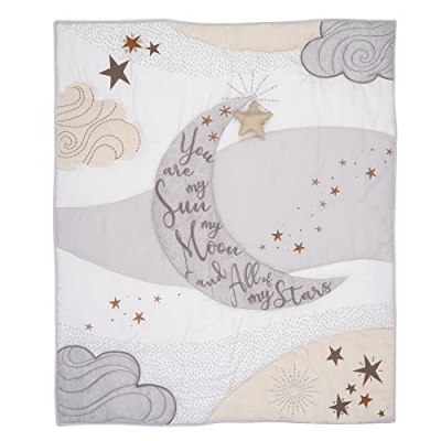 Lambs & Ivy Goodnight Moon Celestial Nursery Crib Bedding Set, 3 Piece Cotton Moon Star Comforter, 32.5cm 16 Product: Lambs & Ivy Goodnight Moon 3-Piece Celestial Nursery Baby Crib Bedding Set