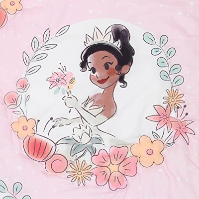Disney Princess Crib Bedding Set, 3 Piece Comforter Fitted Sheet Skirt, Belle Tiana Cinderella, 20.5cm 18 Product: Lambs & Ivy (LAMCR) Disney Princesses Nursery Baby Crib Bedding Set, Pink, 3 Count