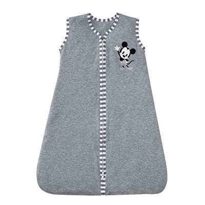 Product: Lambs & Ivy Mickey Mouse 4Piece Crib Bedding Set, Gray