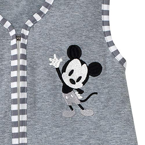 Product: Lambs & Ivy Mickey Mouse 4Piece Crib Bedding Set, Gray
