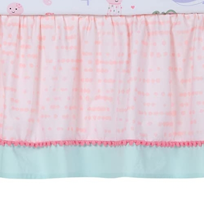 Ocean Dreams 3 Piece Crib Bedding Set, Dolphin Turtle Comforter Cotton Sheet Crib Skirt, Pastel Nursery 20.5cm 14 Product: Lambs & Ivy Sea Dreams 3-Piece Dolphin/Turtle Nautical Baby Crib Bedding Set