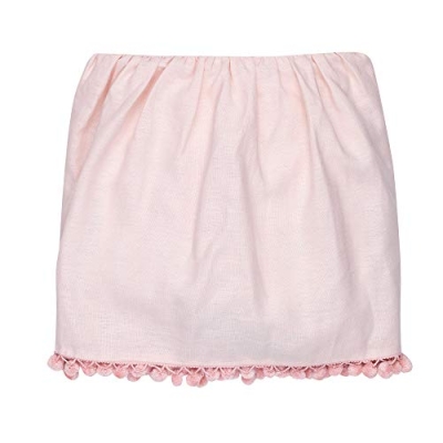 Lambs & Ivy Botanical Watercolor Floral Baby Crib Bedding Set, 4 Piece, Pink Gray, Pom Pom Skirt, Wall Stickers, 16-inch 16 Product: Lambs & Ivy Signature Botanical Baby Watercolor Floral 4-Piece Crib Bedding Set