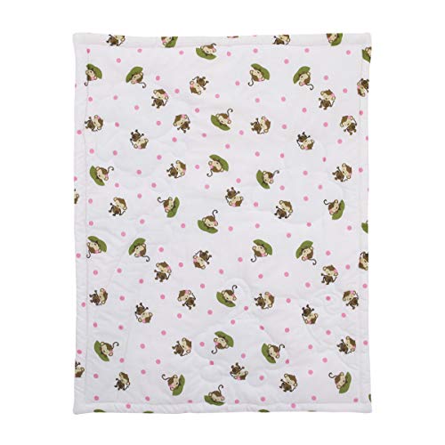 Little Bedding by NoJo Little Monkeys 3 Piece Porta Crib Mini Crib Bedding Set, Comforter 2 Sheets, 38 x 24 in 2 Product: Little Bedding by NoJo Little Monkeys 3 Piece Porta Crib/Mini Crib Nursery Bedding Set - Comforter, 2 Sheets