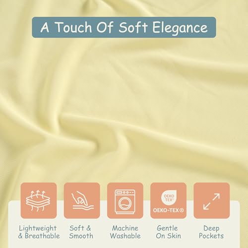 Jersey Knit Crib Sheets, Little Peaches 2 Pack, Heart Print Vanilla, Soft Stretch Fitted Nursery Bedding, 28 x 52 x 9 in 4 Product: Little Peaches Baby Sheets for Crib - Super Soft & Breathable Toddler Sheets, Portable Crib Sheets for Boys & Girls, 4 Way Stretch Knitted Fitted Crib Sheet, Baby Bedding, 2 Pack - Heart & Vanilla