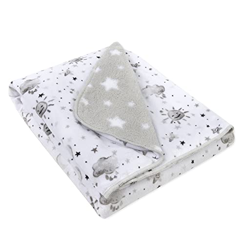 Moon and Stars Crib Sheets Bedding Set, Boho Celestial Baby Nursery, Gender Neutral, 52x28 6 Product: Moon and Stars Crib Sheets Bedding Set for Boys, Girls | Gender Neutral Crib Bedding Set Boho
