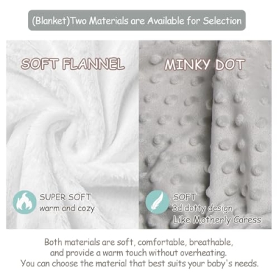 Personalized Woodland Deer Bear Baby Crib Bedding Set, Custom Name Nursery Set, 3 Piece Soft Blanket Fitted Sheet Pillowcase, 32.5cm 11 Product: Munific Personalized Baby Crib Bedding Set – 3 Piece Woodland Deer Bear Nursery Set with Custom Name, Soft Blanket, Fitted Crib Sheet & Pillowcase for Newborn, Infant Boys Girls Gift
