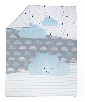Product: NoJo Little Love 5 Piece Comforter Set, Happy Little Clouds