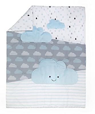 Product: NoJo Little Love 5 Piece Comforter Set, Happy Little Clouds