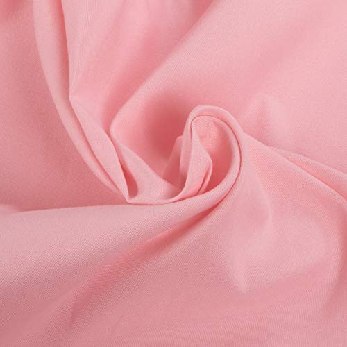 Pink Toddler Bedding Set, 3 Piece Crib Sheet Pillowcase Bundle, Soft Pink Nursery Bedding, 20.5cm 4 Product: NTBAY Toddler Sheet Set - 3-Piece Microfiber Crib Sheet Set - Flat Sheet, Fitted Sheet, Pillowcase - Solid Toddler Bedding, Pink