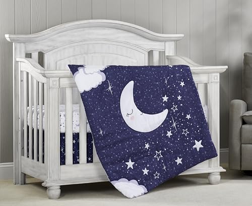 Oxford Baby Good Night Moon 3 Pcs Nursery Bedding - Crib Bedding Sets Product: Oxford Baby Good Night Moon 3 Pcs Nursery Bedding