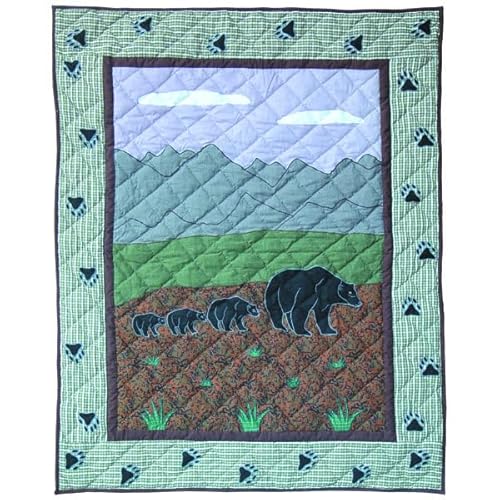 Product: Patch Magic Quilts - Bear Country Crib Set 5 Pieces