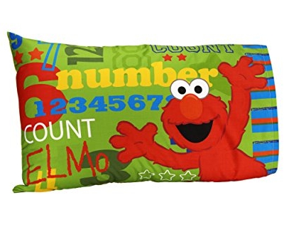 Sesame Street Toddler Bedding Set, ABC 123 4 Piece Comforter, Sheet, Pillowcase, 45 W x 60 L 12 Product: Sesame Street ABC 123 4 Piece Toddler Set