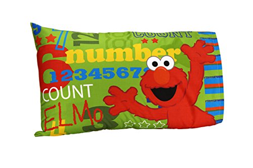 Sesame Street Toddler Bedding Set, ABC 123 4 Piece Comforter, Sheet, Pillowcase, 45 W x 60 L 5 Product: Sesame Street ABC 123 4 Piece Toddler Set