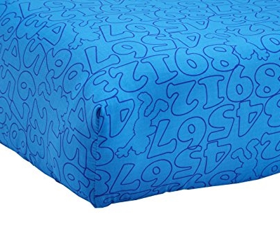 Sesame Street Toddler Bedding Set, ABC 123 4 Piece Comforter, Sheet, Pillowcase, 45 W x 60 L 10 Product: Sesame Street ABC 123 4 Piece Toddler Set