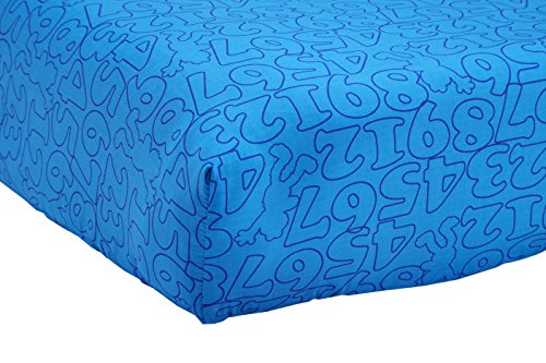 Sesame Street Toddler Bedding Set, ABC 123 4 Piece Comforter, Sheet, Pillowcase, 45 W x 60 L 3 Product: Sesame Street ABC 123 4 Piece Toddler Set