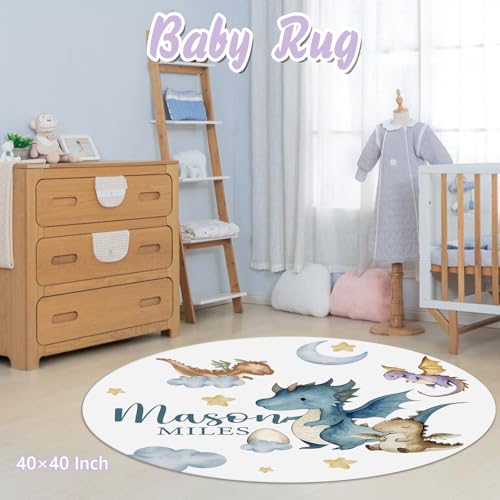 Product: Sunamd Custom Baby Crib Bedding Set, 3 Pcs Personalized Name Baby Crib Sets for Boys & Girls, Dinosaur Theme Nursery Bedding Set, Soft Toddler Bedding Crib Sets Customized Gifts for Infants