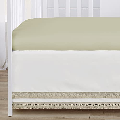 Green Boho Floral Baby Crib Bedding Set, 4 Piece Quilt Fitted Sheet Skirt Diaper Stacker, Sage Wildflower Nursery Set 5 Product: Sweet Jojo Designs 4-Piece Baby Crib Bedding Set (Green Boho Floral) for Girls, Infants/Nursery incl. Blanket, Fitted Sheet, Skirt, Diaper Stacker (Flower, Garden, Bohemian, Farmhouse, Wildflower)