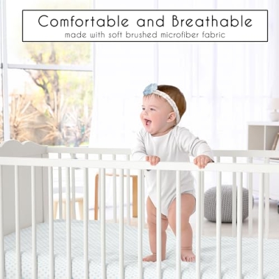 Product: Sweet Jojo Designs 4-Piece Baby Crib Bedding Set (Pink/Blue Boho Floral) for Girls, Infants/Nursery incl. Blanket, Fitted Sheet, Skirt, Diaper Stacker (Watercolor, Rose, Polka Dot, Shabby Chic, Navy)