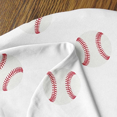 Product: Sweet Jojo Designs Baseball Baby Boy Cocoon and Beanie Hat 2pc Set Jersey Stretch Knit Sleeping Bag for Infant Newborn Nursery Sleep Wrap Sack - Red and White Americana Sports