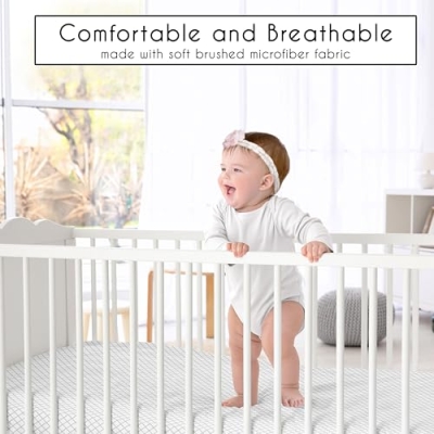 Product: Sweet Jojo Designs Farm Animals Baby Boy or Girl Nursery Crib Bedding Set - 4 Pieces - Watercolor Farmhouse Lattice Horse Cow Sheep Pig