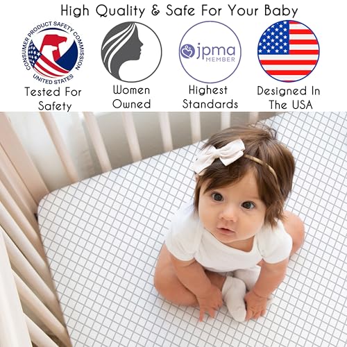 Product: Sweet Jojo Designs Farm Animals Baby Boy or Girl Nursery Crib Bedding Set - 4 Pieces - Watercolor Farmhouse Lattice Horse Cow Sheep Pig