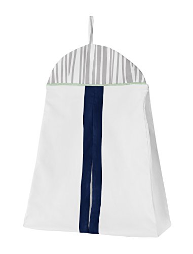 Product: Sweet Jojo Designs Navy Blue, Mint and Grey Woodsy Deer Boys Baby Bedding 4 Piece Crib Set
