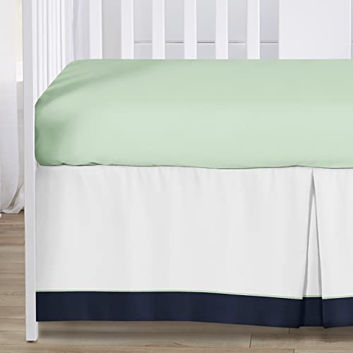 Product: Sweet Jojo Designs Navy Blue, Mint and Grey Woodsy Deer Boys Baby Bedding 4 Piece Crib Set