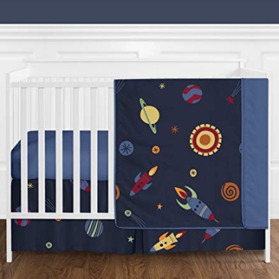 Space Galaxy Storage Bins, Navy Blue Planets Organizer Bins, Sweet Jojo Designs Set of 2, 11in x 10.5in x 10.5in 10 Product: Sweet Jojo Designs Navy Blue Planets Organizer Storage Bins for Space Galaxy Collection - Set of 2