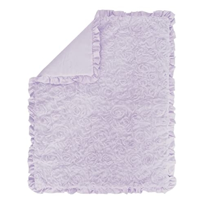 Sweet Jojo Designs Purple Floral Rose Girl Baby Crib Bedding Set, BreathableBaby Mesh Crib Liner, Lavender Princess Nursery, 6pc 9 Product: Sweet Jojo Designs Purple Floral Rose Girl Baby Crib Bedding Set Infant Nursery Room BreathableBaby Breathable Mesh Crib Liner 6p Solid Light Lavender Flower Elegant Princess Vintage Boho Shabby Chic