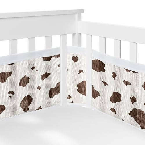 Sweet Jojo Designs Western Cowboy Baby Crib Bedding Set, Tan Brown Red Wild West Cow, 6 Piece 45in x 36in 2 Product: Sweet Jojo Designs Tan Brown Western Cowboy Boy Girl Gender Neutral Baby Crib Bedding Set Infant Nursery Room BreathableBaby Breathable Mesh Crib Liner Blanket Fitted Sheet Skirt 6p Red Wild West Cow