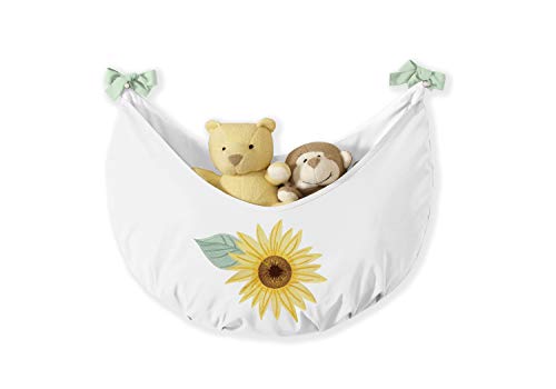 Baby Girl Nursery Crib Bedding Set, Sweet Jojo Designs Sunflower Boho Floral, Farmhouse Yellow Green White, 11 Pieces 52x28in 3 Product: Sweet Jojo Designs Yellow, Green and White Sunflower Boho Floral Baby Girl Nursery Crib Bedding Set - 11 Pieces - Farmhouse Watercolor Flower