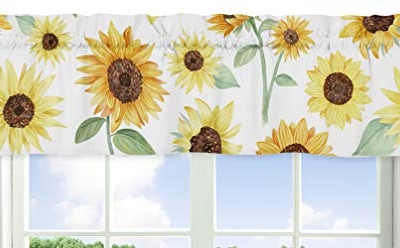 Baby Girl Nursery Crib Bedding Set, Sweet Jojo Designs Sunflower Boho Floral, Farmhouse Yellow Green White, 11 Pieces 52x28in 10 Product: Sweet Jojo Designs Yellow, Green and White Sunflower Boho Floral Baby Girl Nursery Crib Bedding Set - 11 Pieces - Farmhouse Watercolor Flower