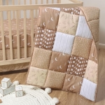 Product: The Peanutshell 3 Piece Baby Crib Bedding Set for Boys & Girls - Newborn, Infant & Toddler Nursery Bed Set Decor with Fitted Crib Sheet, Dust Ruffle Comforter - Boho Celestial