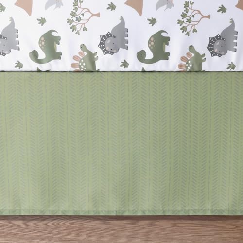 Dinosaur Crib Bedding Set, Boys Blue Green Nursery Quilt Sheet Set, 3 Piece, 90cm 3 Product: The Peanutshell 3 Piece Baby Crib Bedding Set for Boys - Newborn, Infant & Toddler Nursery Bed Set Decor with Fitted Crib Sheet, Dust Ruffle Comforter - Dinosaur Dreams