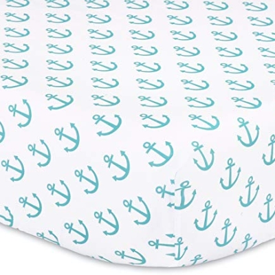 Product: The Peanutshell 3 Piece Baby Crib Bedding Set for Boys - Newborn, Infant & Toddler Nursery Bed Set Decor with Fitted Crib Sheet, Dust Ruffle Comforter - Nautical