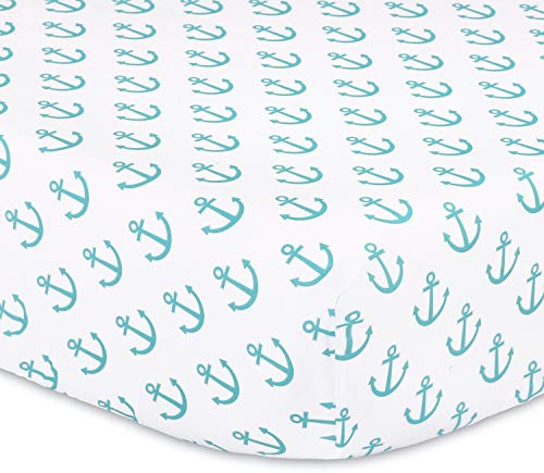 Product: The Peanutshell 3 Piece Baby Crib Bedding Set for Boys - Newborn, Infant & Toddler Nursery Bed Set Decor with Fitted Crib Sheet, Dust Ruffle Comforter - Nautical