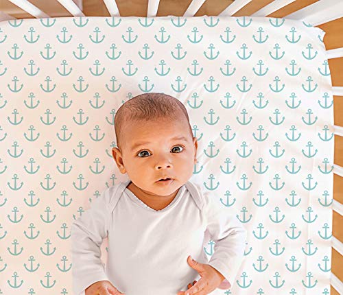 Product: The Peanutshell 3 Piece Baby Crib Bedding Set for Boys - Newborn, Infant & Toddler Nursery Bed Set Decor with Fitted Crib Sheet, Dust Ruffle Comforter - Nautical