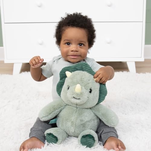 Dinosaur Baby Crib Bedding Set, Boys Nursery Decor, Sage Green White, 4 Piece Crib Sheet Comforter Plush Toy, 28x52in 6 Product: The Peanutshell 4 Piece Baby Crib Bedding Set for Boys - Newborn, Infant & Toddler Nursery Bed Set with Fitted Crib Sheet, Dust Ruffle Comforter, Dinosaur Plush Toy - Dino Nursery Decor
