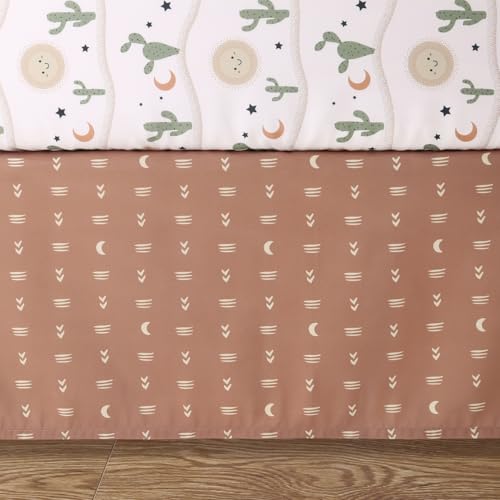 Joshua Tree Crib Bedding Set, Neutral Nursery Quilt 5 Piece, Desert Boho Baby Bedding, 20.5cm 4 Product: The Peanutshell 5 Piece Baby Crib Bedding Set for Boys & Girls - Newborn, Infant & Toddler Nursery Bed Set Decor with Fitted Crib Sheets, Blanket, Dust Ruffle Comforter - Joshua Tree